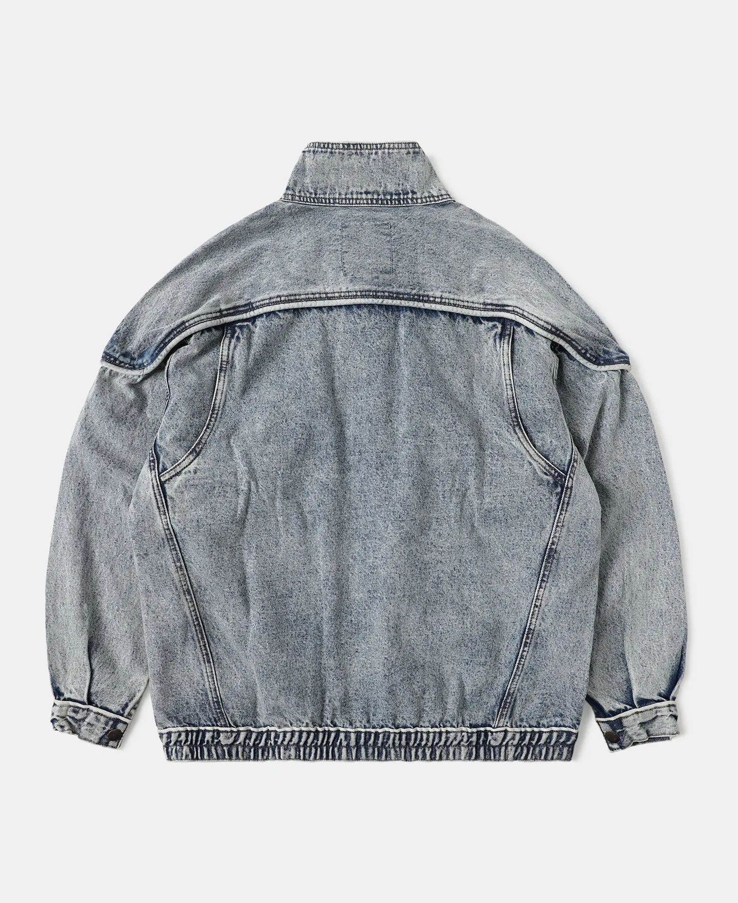 1980s Snow Wash Denim Jacket