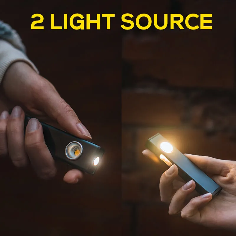 600 Lumens Rechargeable Pocket Flashlight