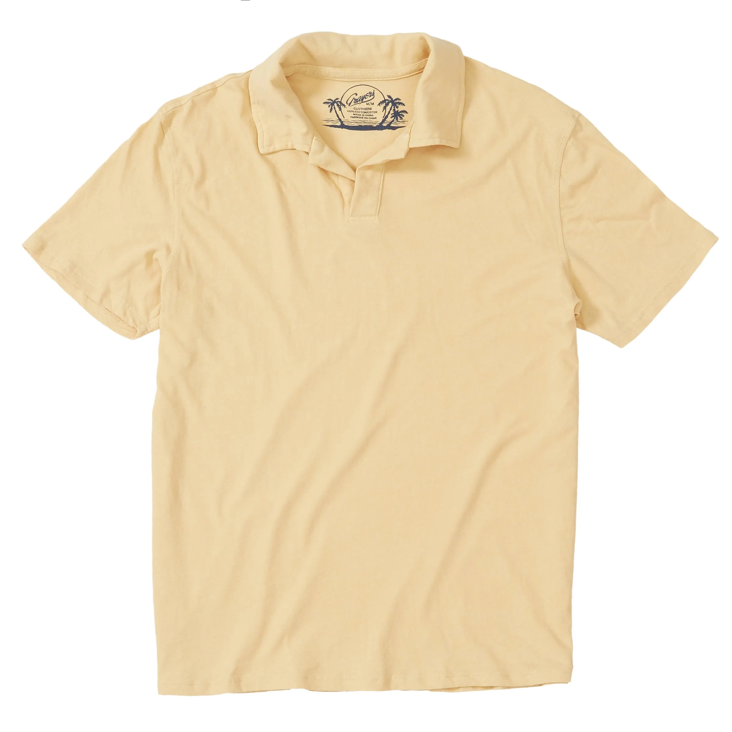 Acme Johnny Collar  Polo - New Wheat