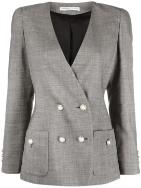 Alessandra Rich Jackets Grey