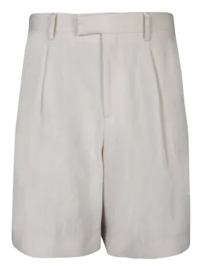 Aramise beige bermuda shorts