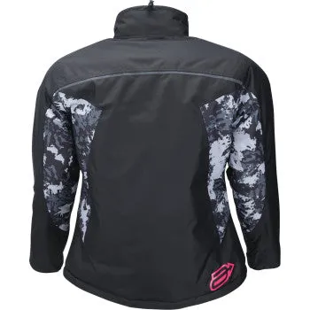 Arctiva Women's Pivot 7 Jacket Black/Camo Gray/Pink