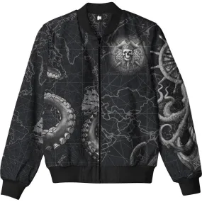 Black Beard Bomber Jacket