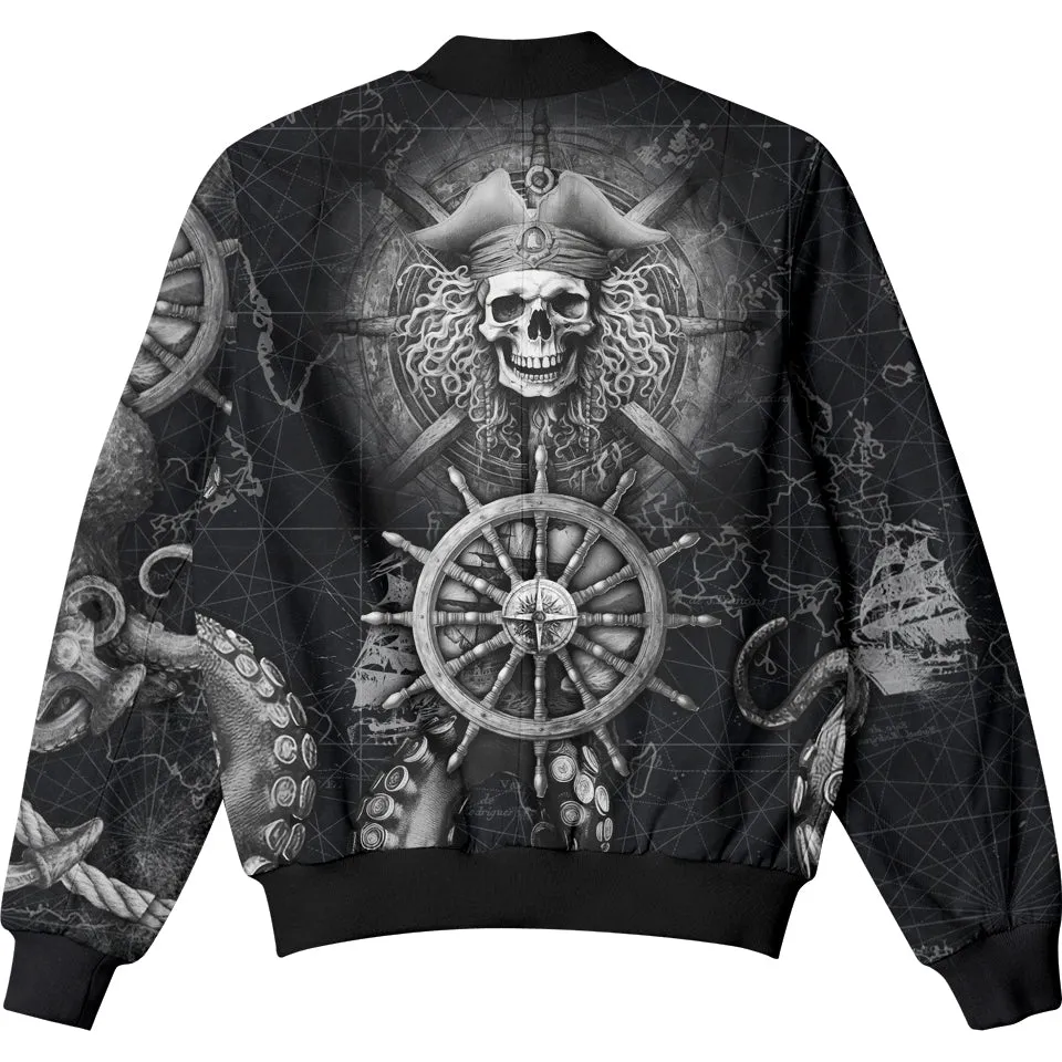 Black Beard Bomber Jacket