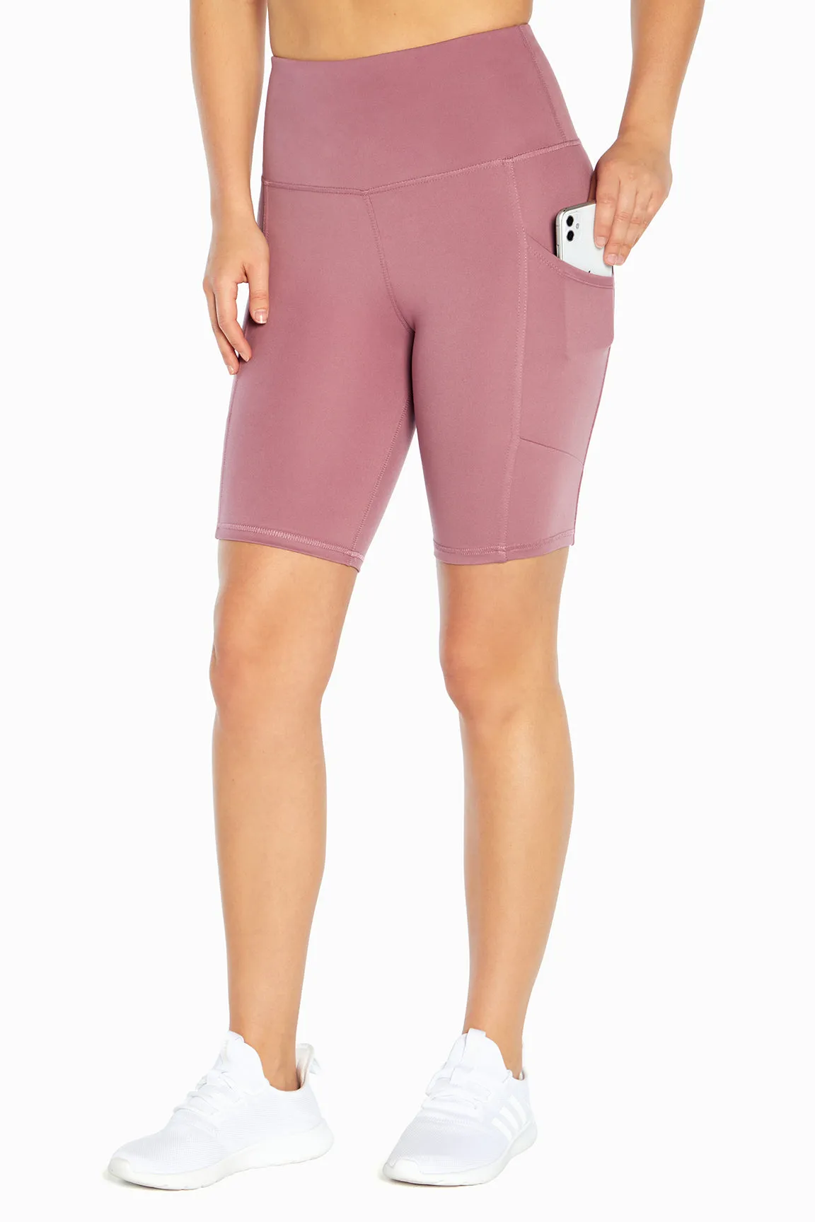 Brenda Side Pocket Tummy Control Bermuda