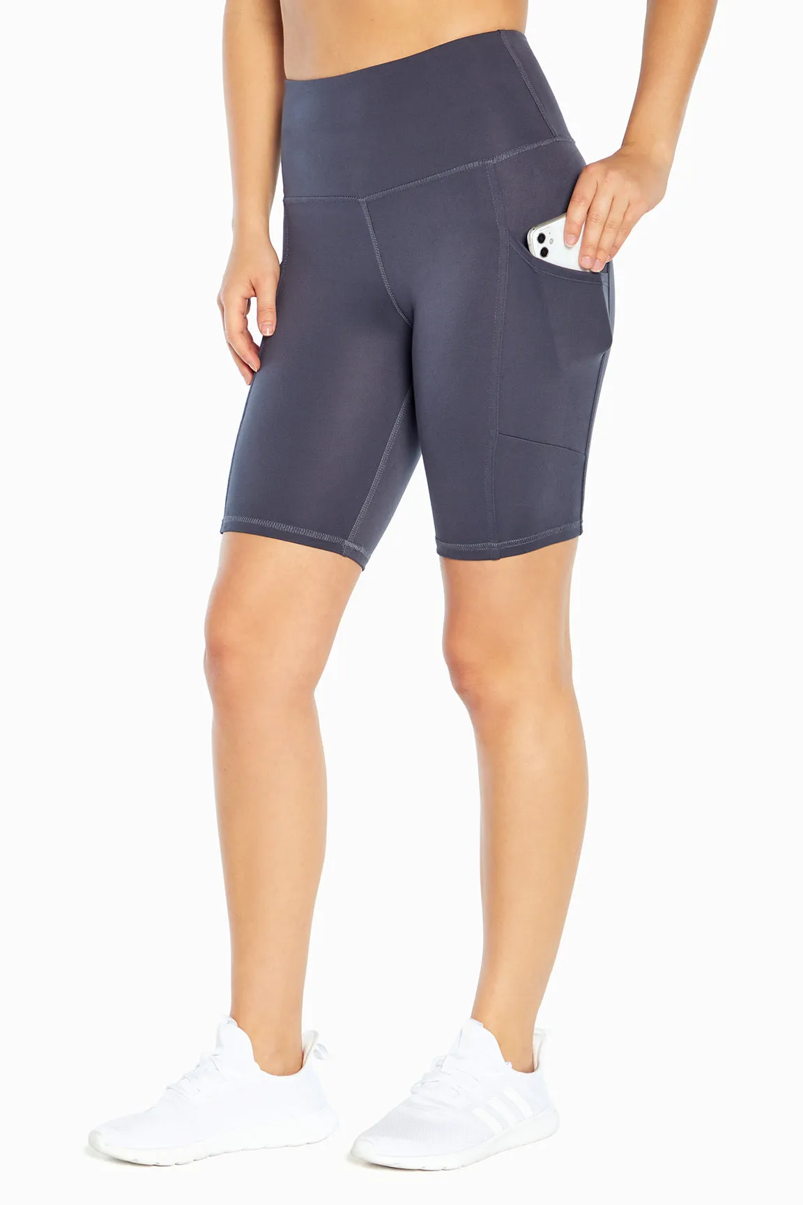 Brenda Side Pocket Tummy Control Bermuda