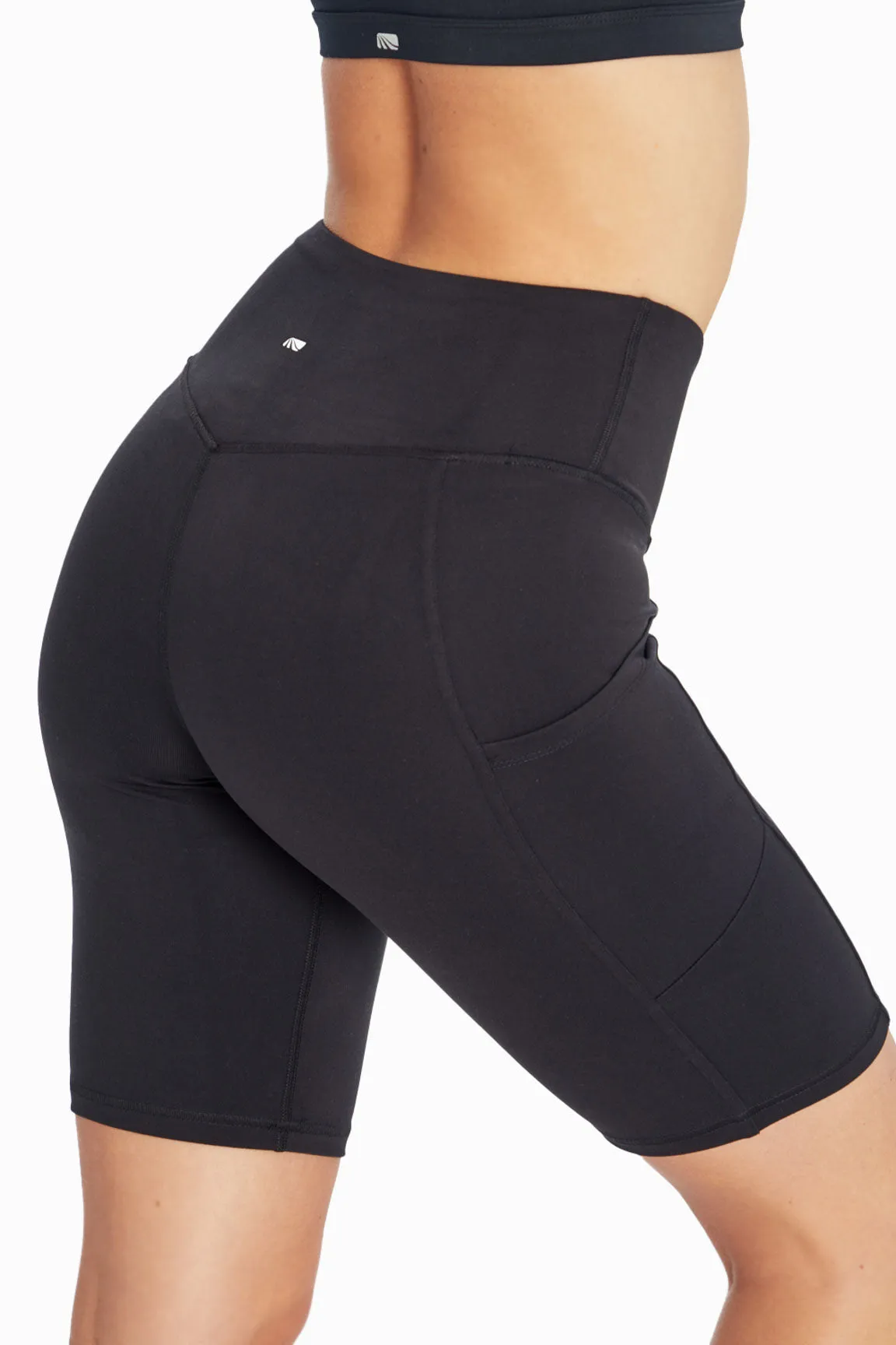 Brenda Side Pocket Tummy Control Bermuda