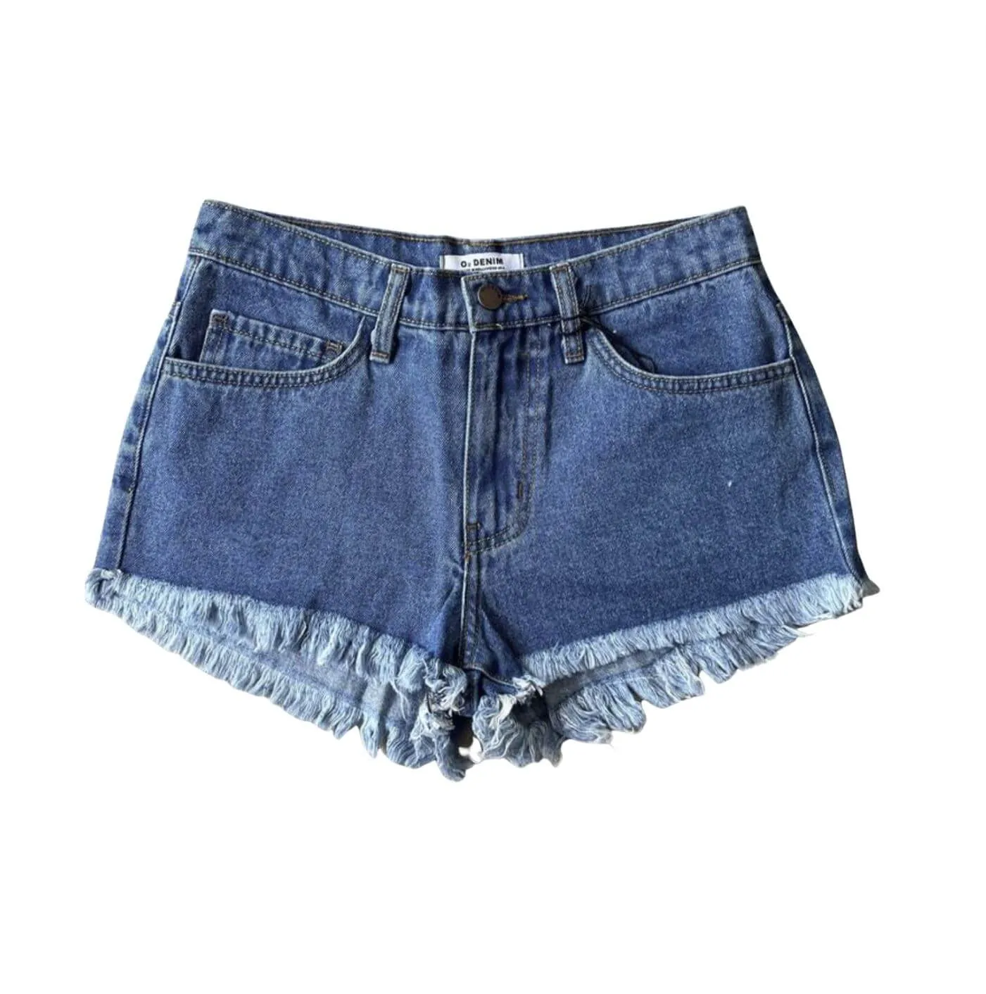 Classic Denim Cut Off Shorts Made in USA - Clearance Final Sale