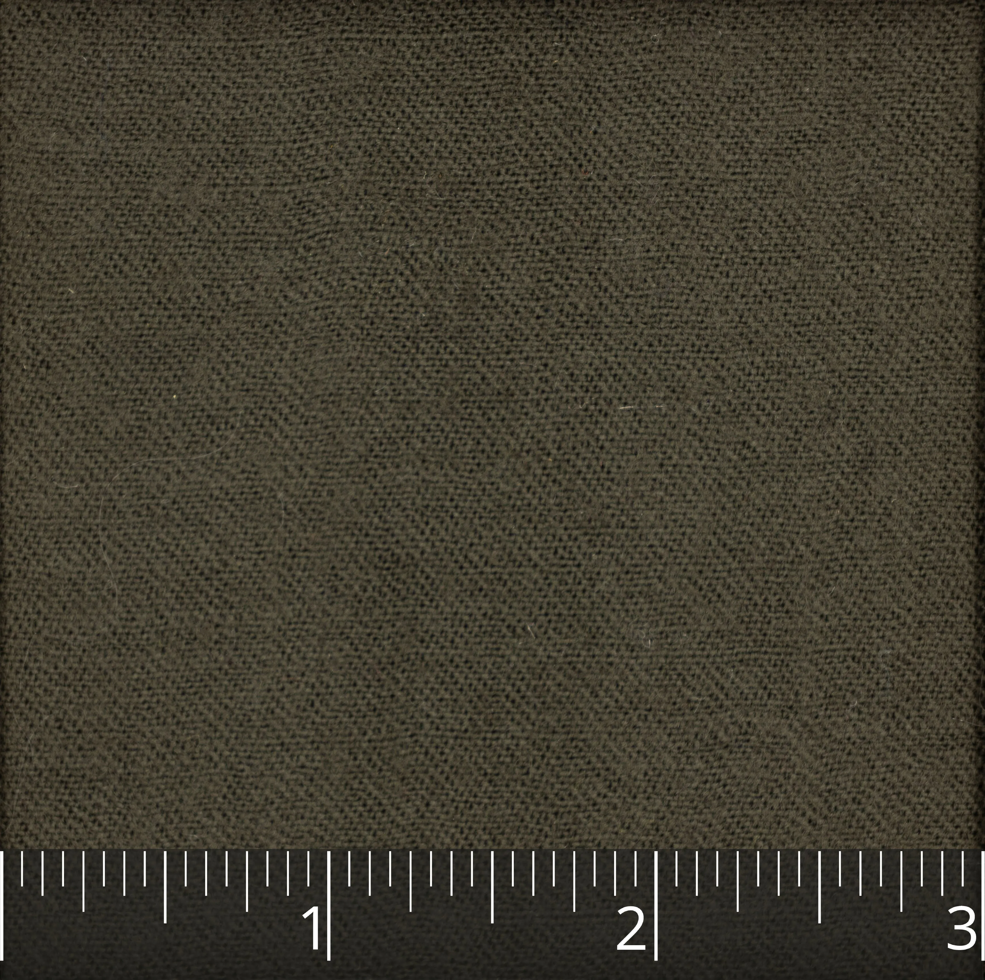 Dark Olive Drab Worsted Wool - $18.00 yd.