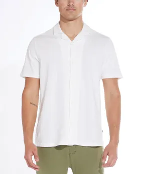 Dawson Knit Resort Shirt (White)