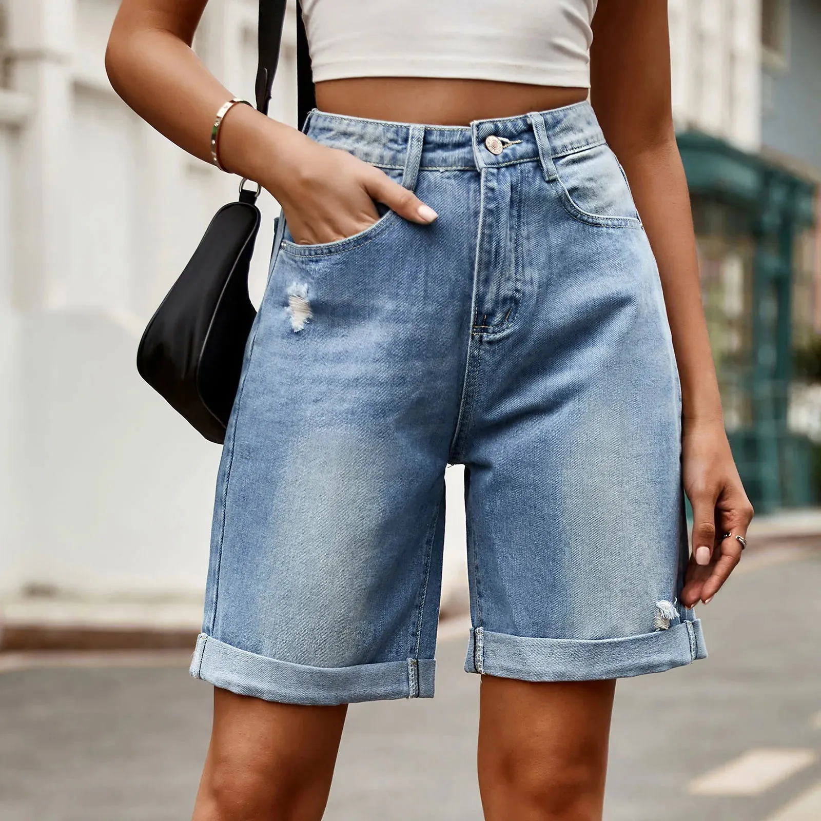 Ellie Denim Shorts