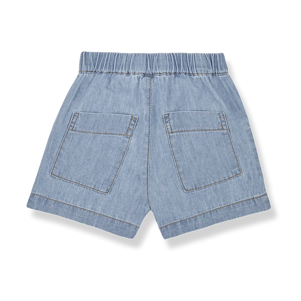 Filipo denim shorts by 1   In The Family