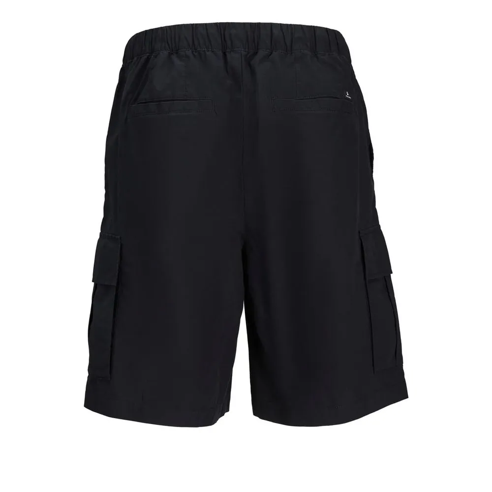 Jack Jones Black Cotton Short