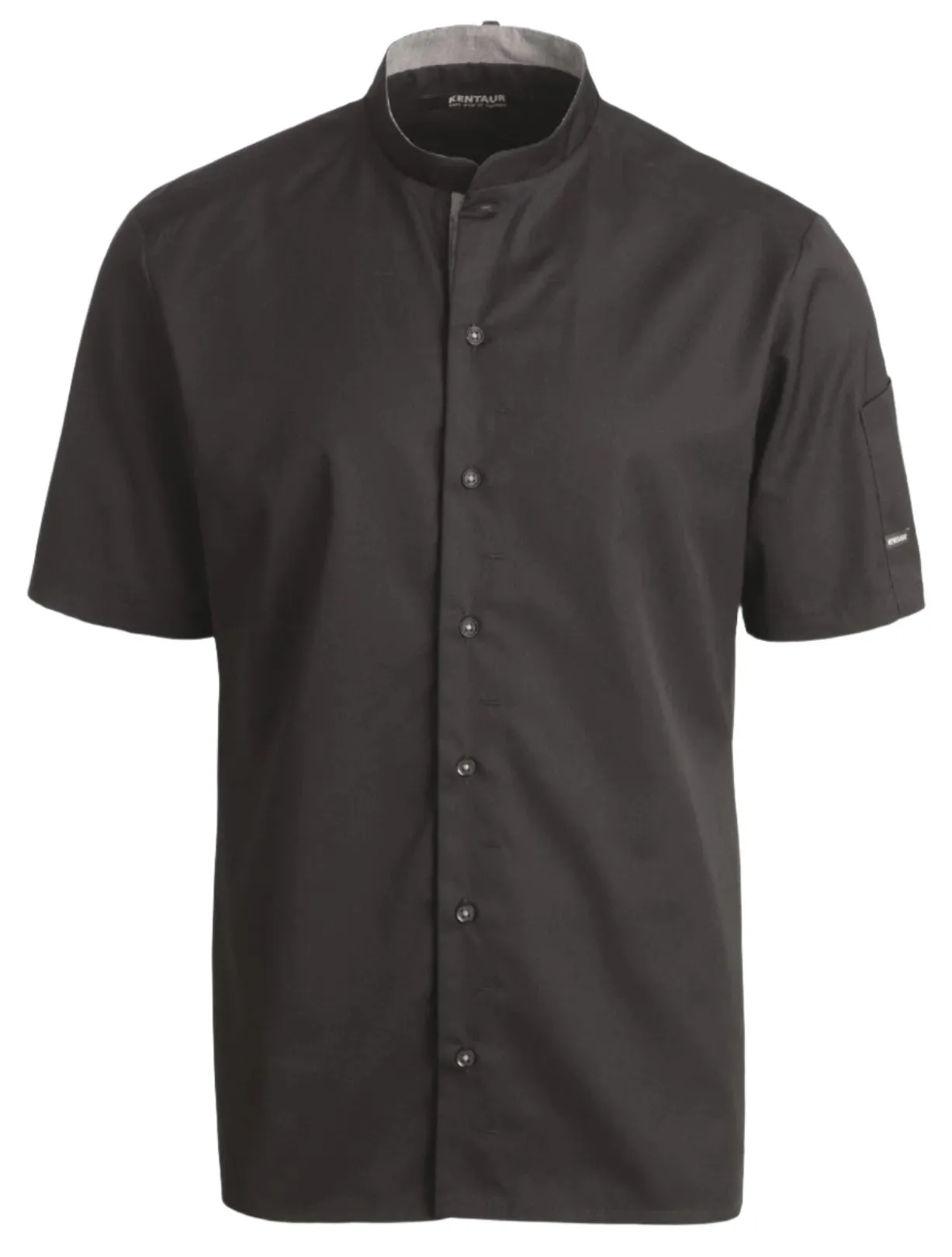 Kentaur Chef Black Shirt 25209