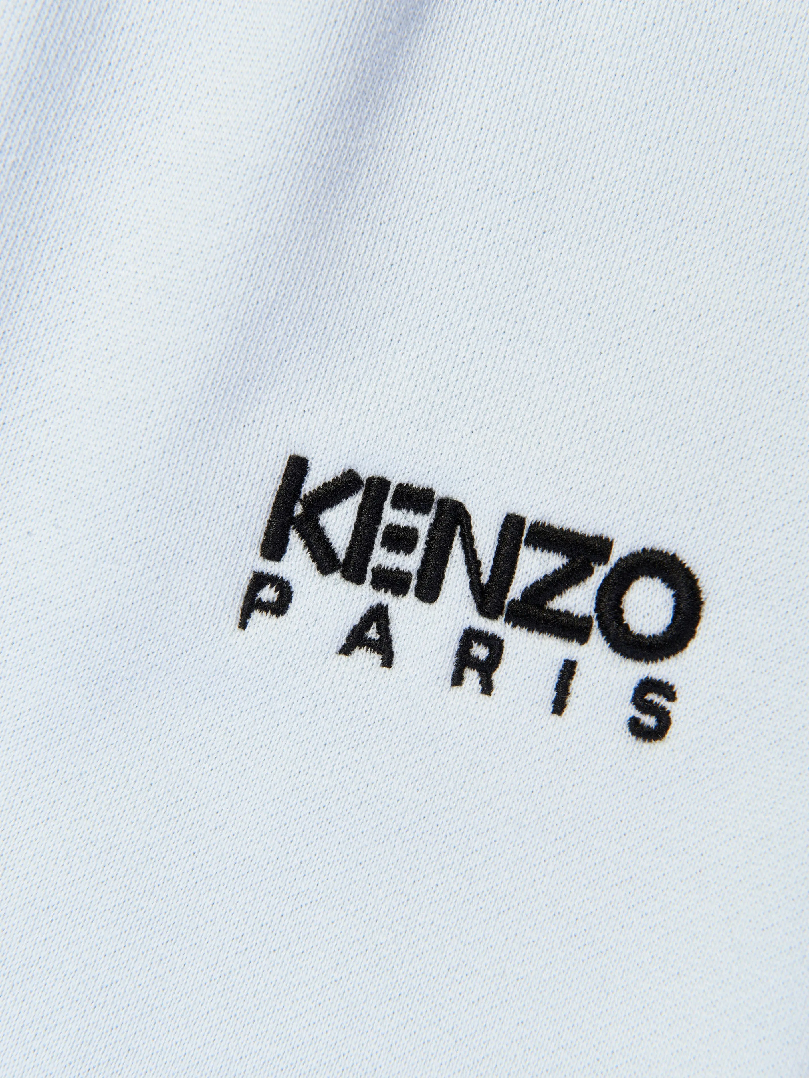 KENZO Boys Logo Bermuda Shorts in Blue