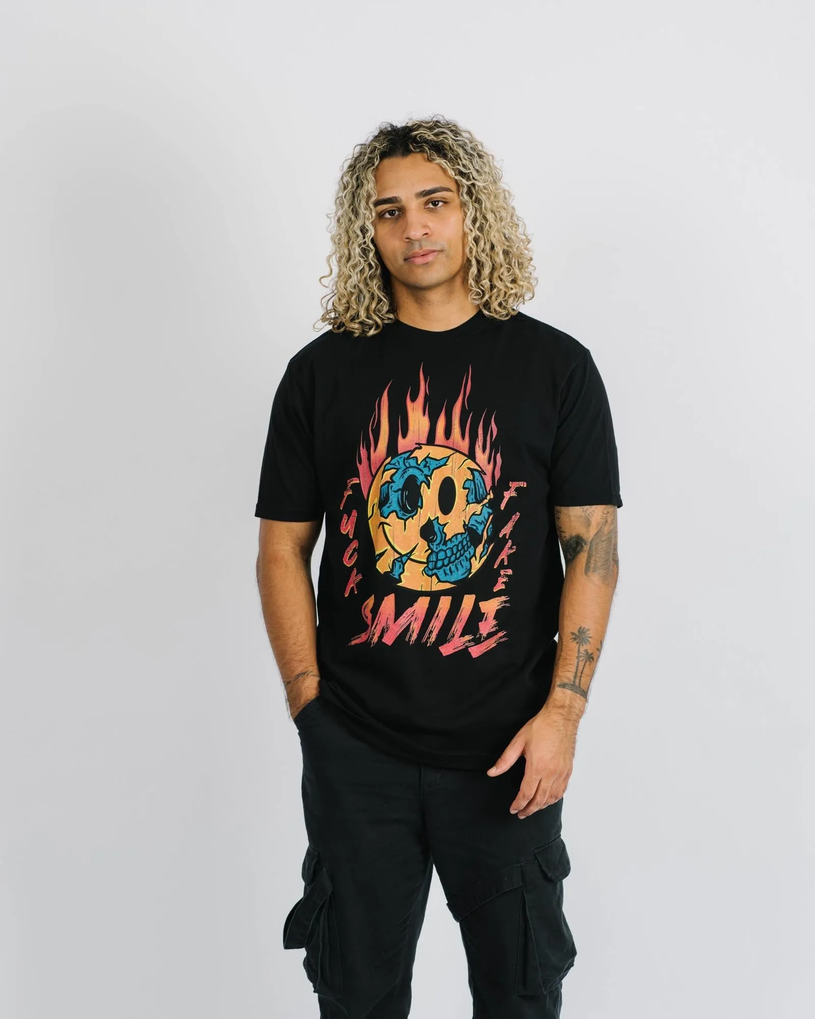 LA FAMILIA SMILE FLAME SS TEE