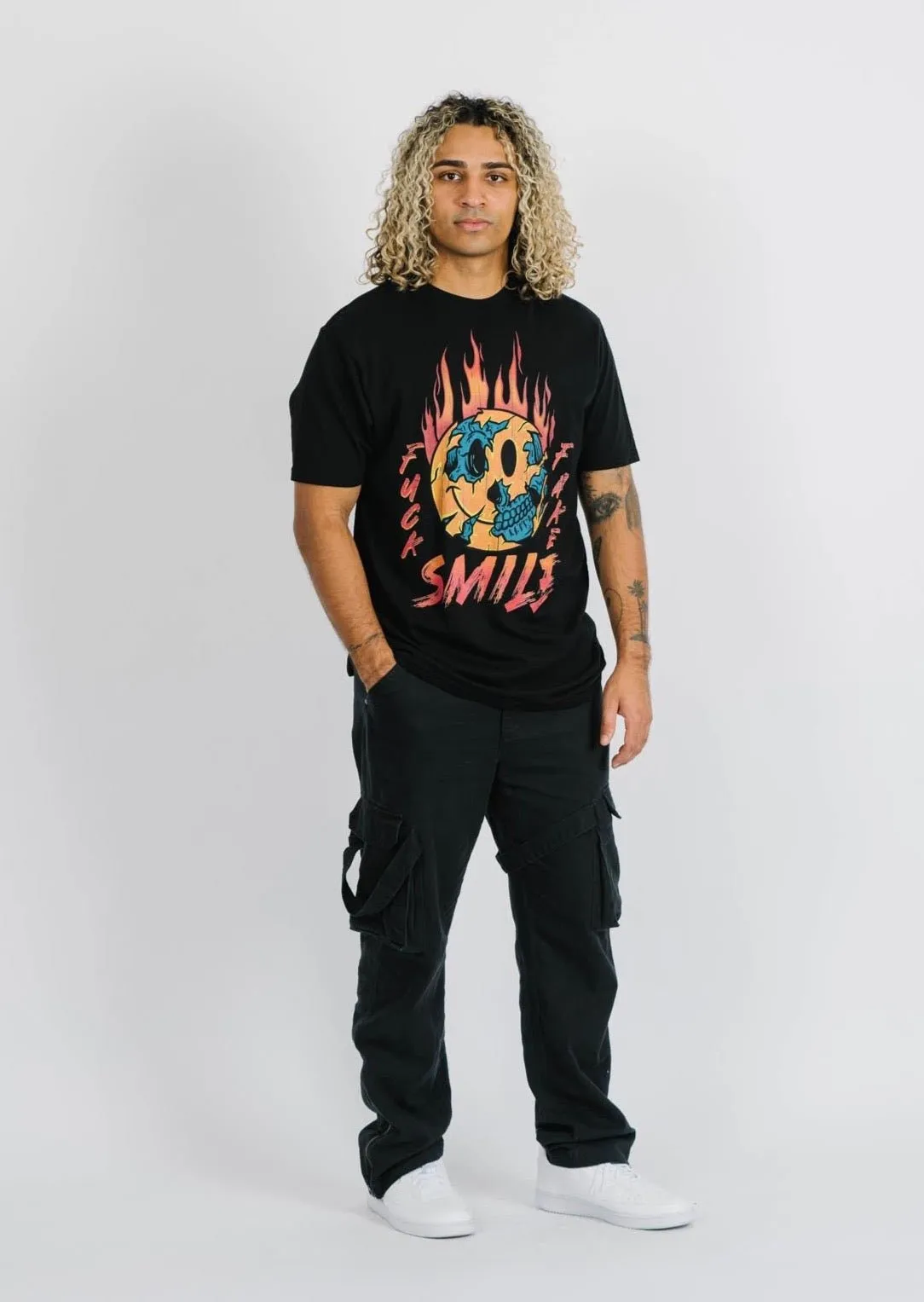 LA FAMILIA SMILE FLAME SS TEE