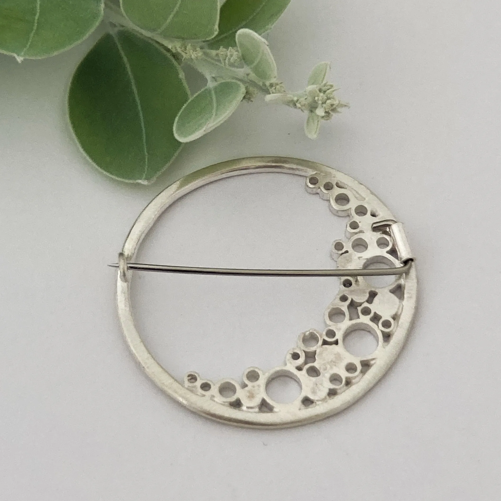 Medium New Moon Brooch