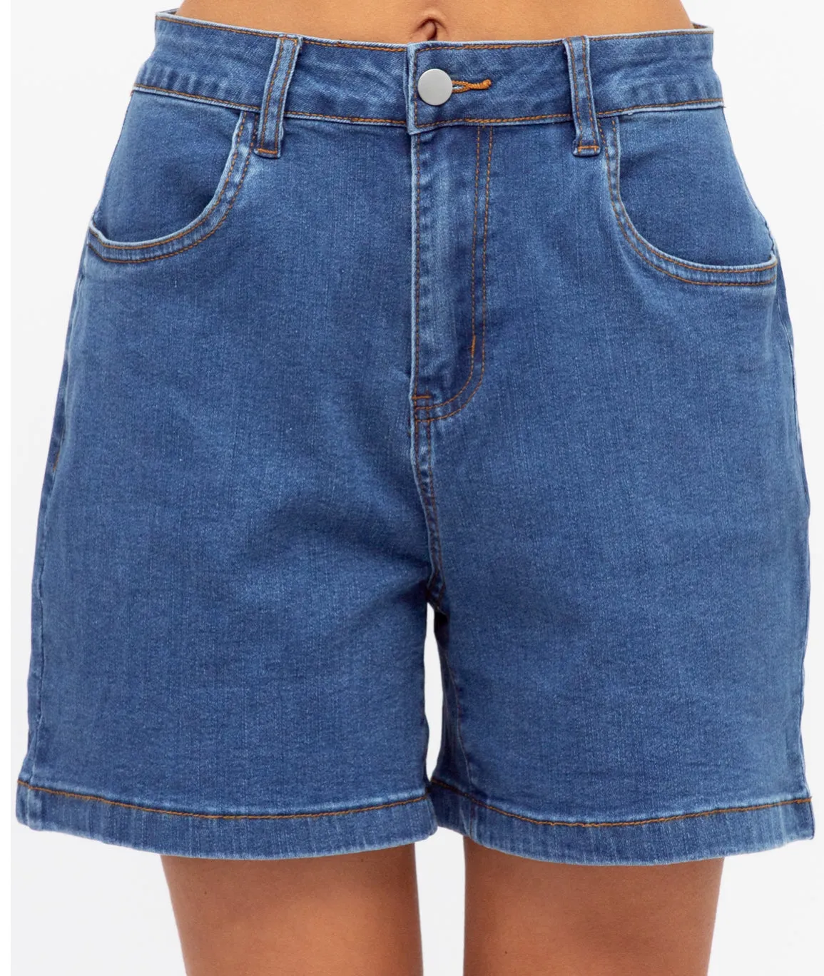 My Fav Blue Denim Shorts