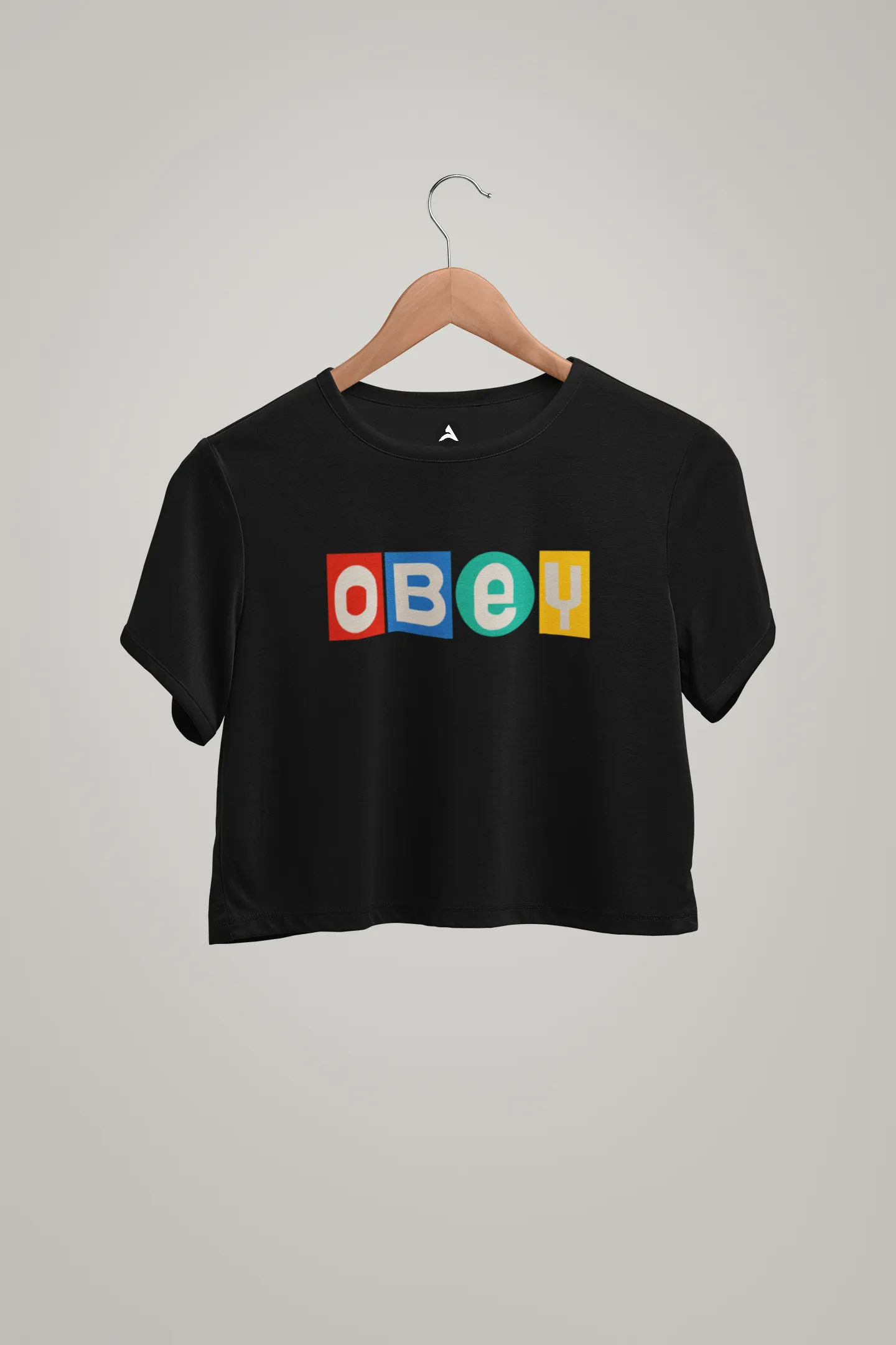 OBEY : BTS - HALF-SLEEVE CROP TOPS