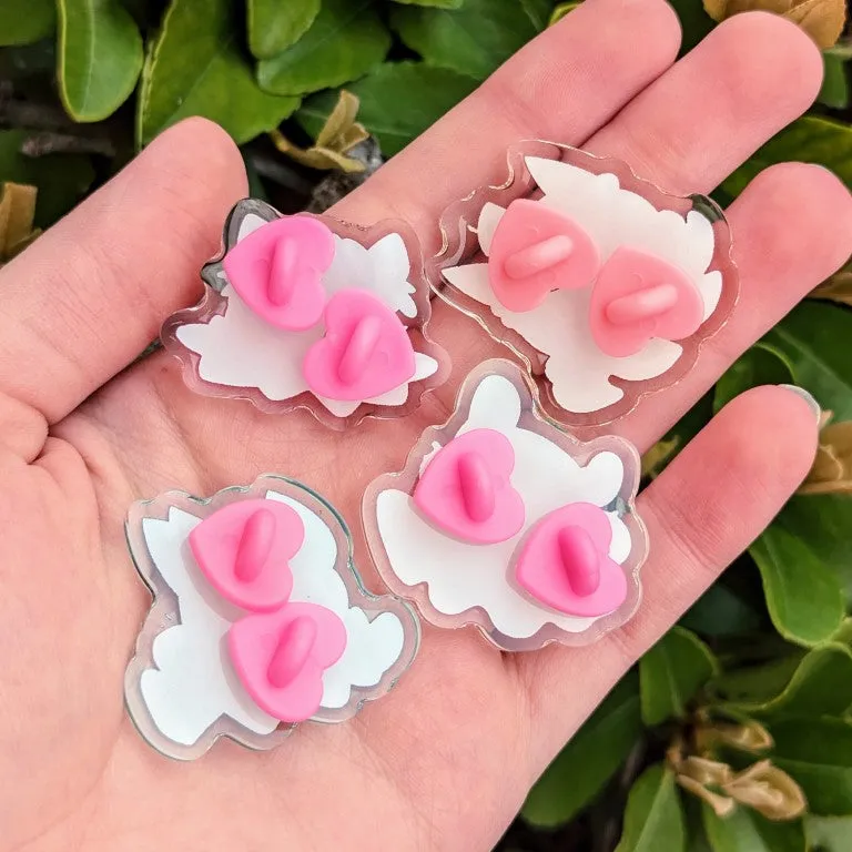 Octo Ice Cream Acrylic Pins