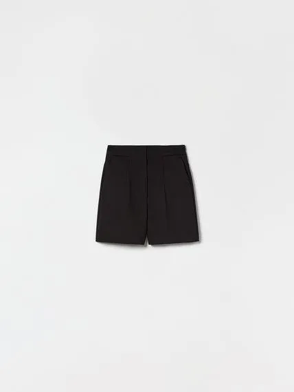 Placido Cotton Gabardine Shorts