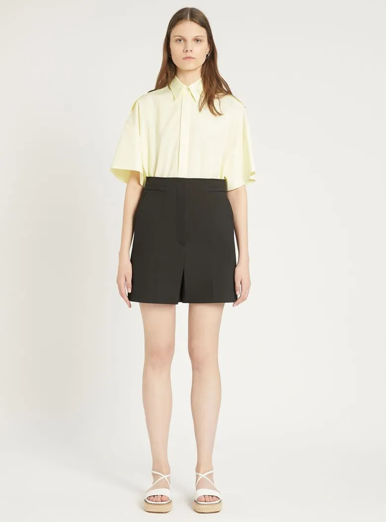 Placido Cotton Gabardine Shorts