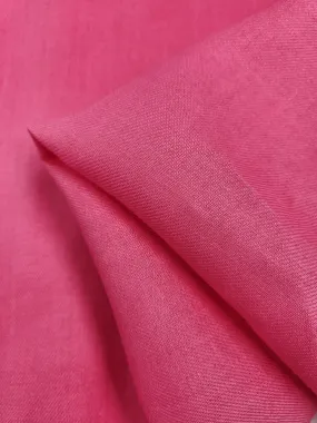 Pure Washed Linen - Hot Pink - 140cm