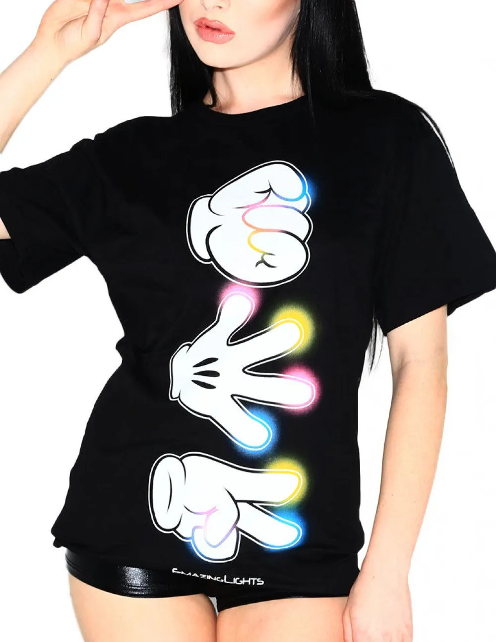 Rock, Paper, Light Show Tee