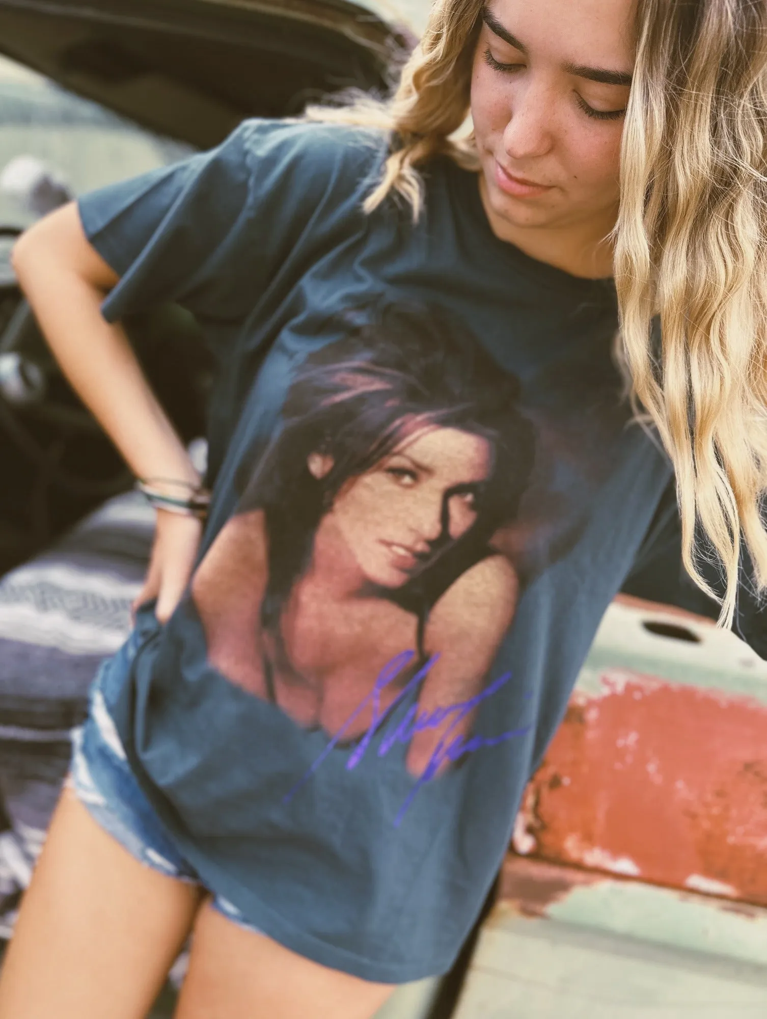 Shania Twain Come On Over 1988 Tour Merch Tee