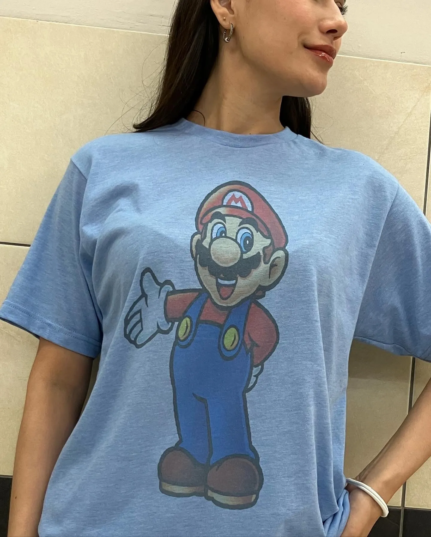 The Mario Bros Graphic Design T-shirt