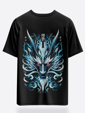 Unisex Oversized Graphic Tees Dragon Soul T-Shirt