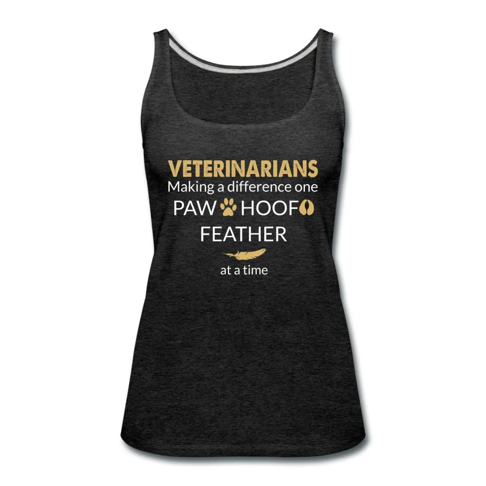 Veterinarian- Making a Difference  Women's Tank Top