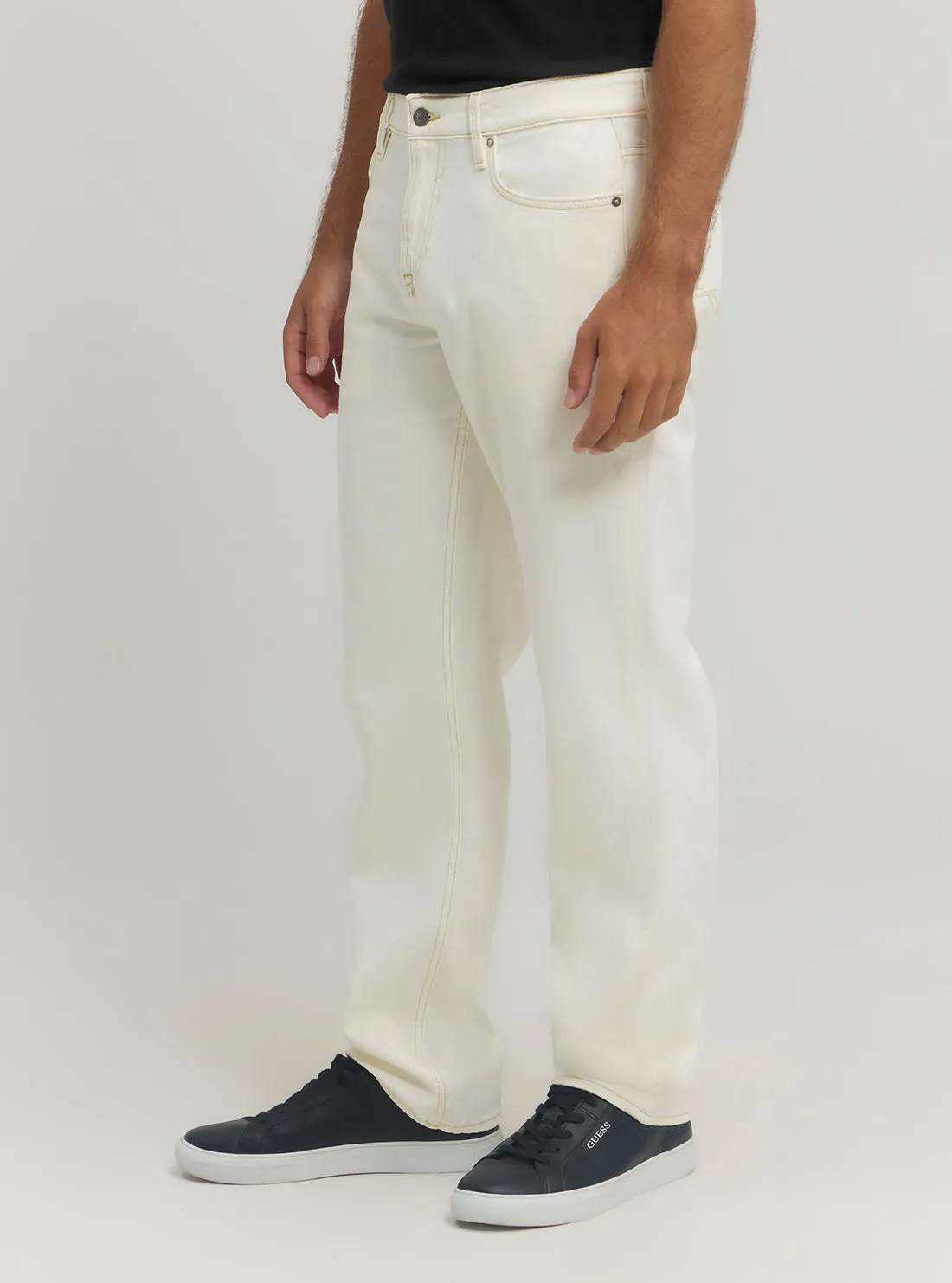 White Angels Straight Leg Chino Pants