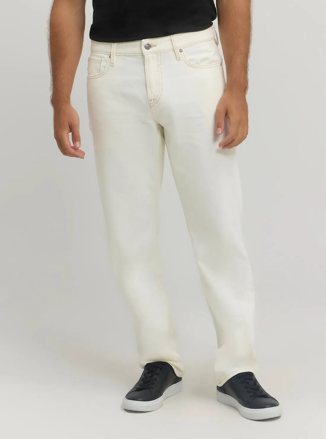 White Angels Straight Leg Chino Pants